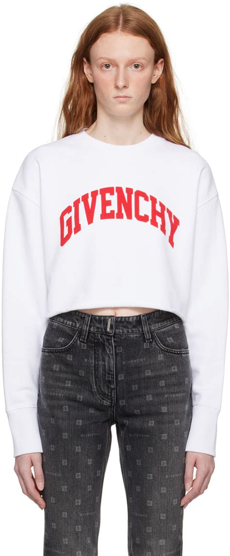 givenchy white sweatshirt|givenchy sweatshirt cheap.